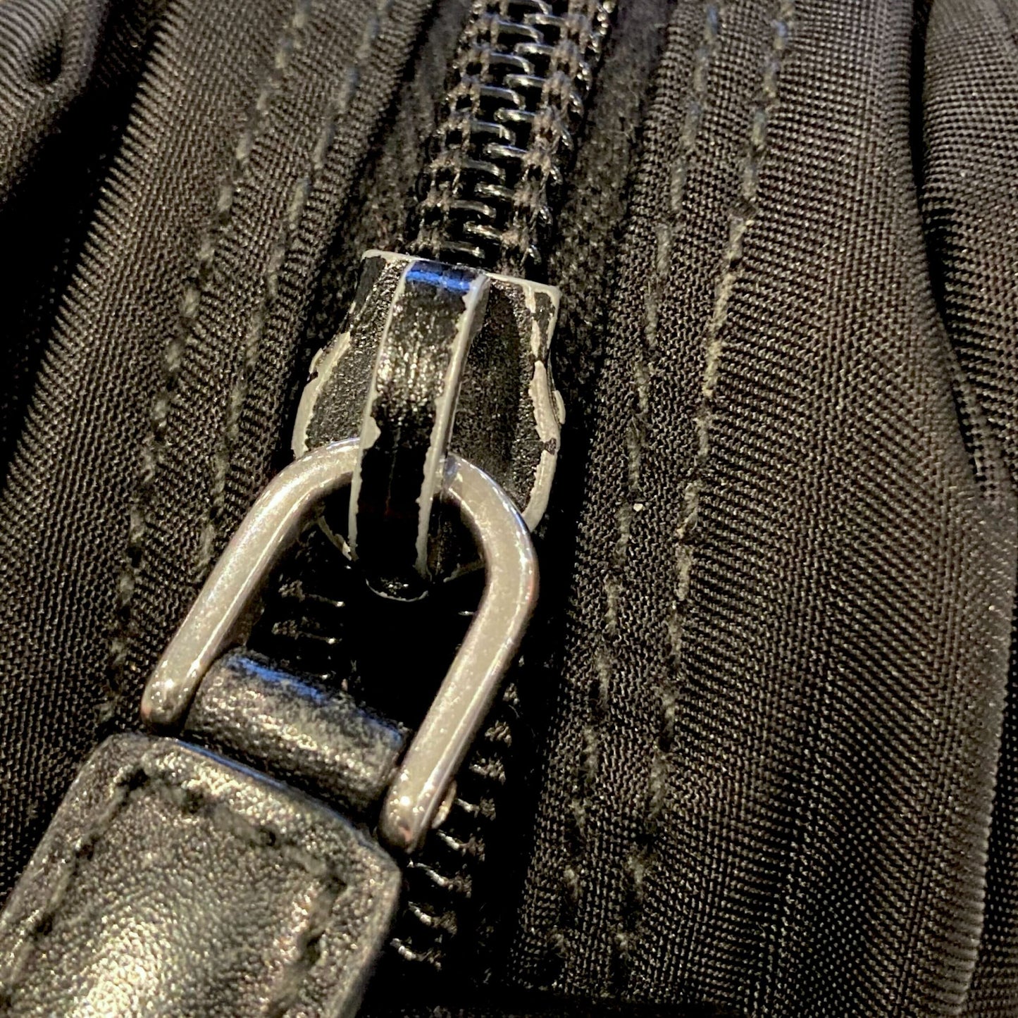 Prada Black Nylon Shoulder Bag