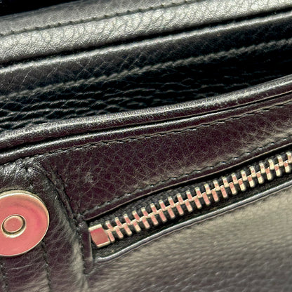Christian Dior Black Leather John Galliano Handbag