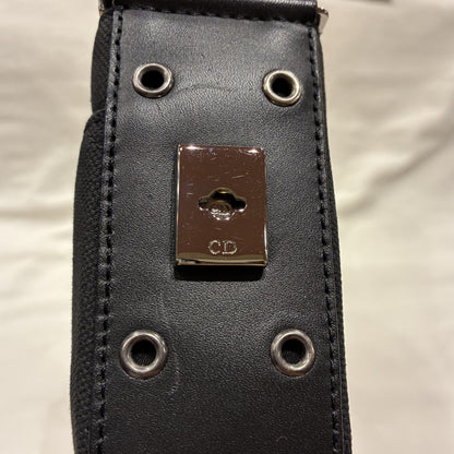Christian Dior Black Columbus Shoulder Bag