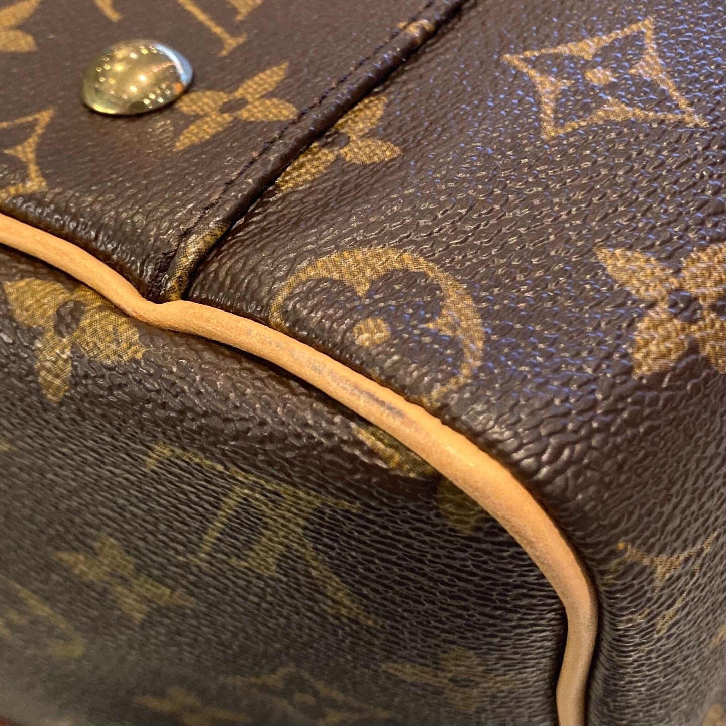 Louis Vuitton 2010 Monogram Carryall Duffle Bag M40074