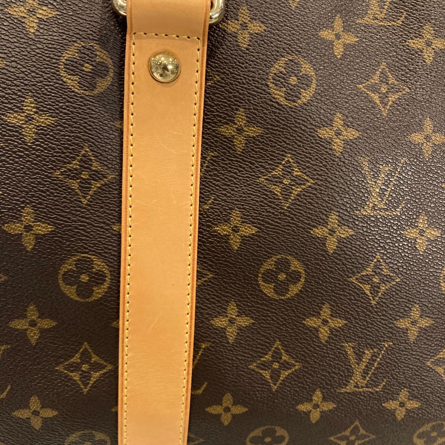Louis Vuitton 2010 Monogram Carryall Duffle Bag M40074