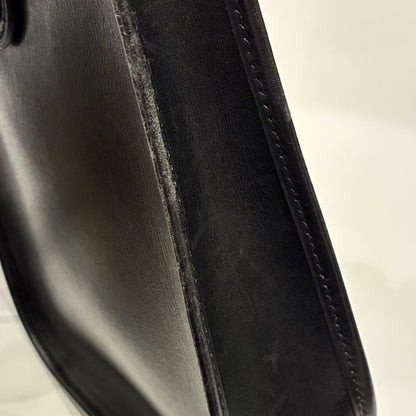 Hermes Black Box Calf Evelyne TPM Shoulder Bag