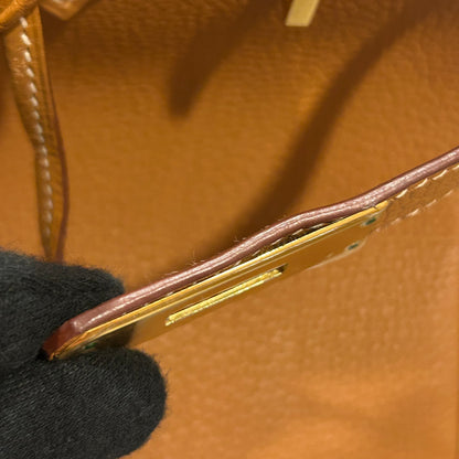 Hermes Gold Togo Birkin 30 Handbag