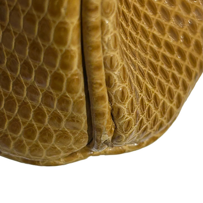 Hermes * Natural Sable Lizard Birkin 25 Handbag