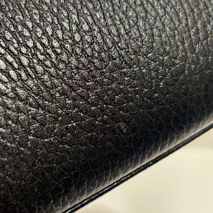 Hermes Black Ardennes Kelly 28 Sellier 2way Shoulder Handbag