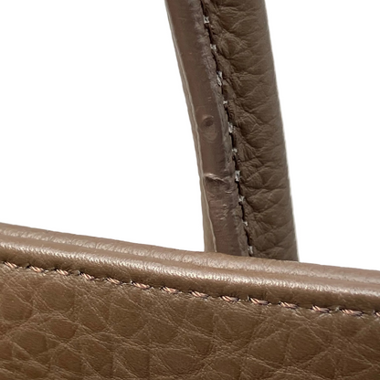 Chanel 2013-2014 Brown Deerskin Executive Cerf Tote Bag
