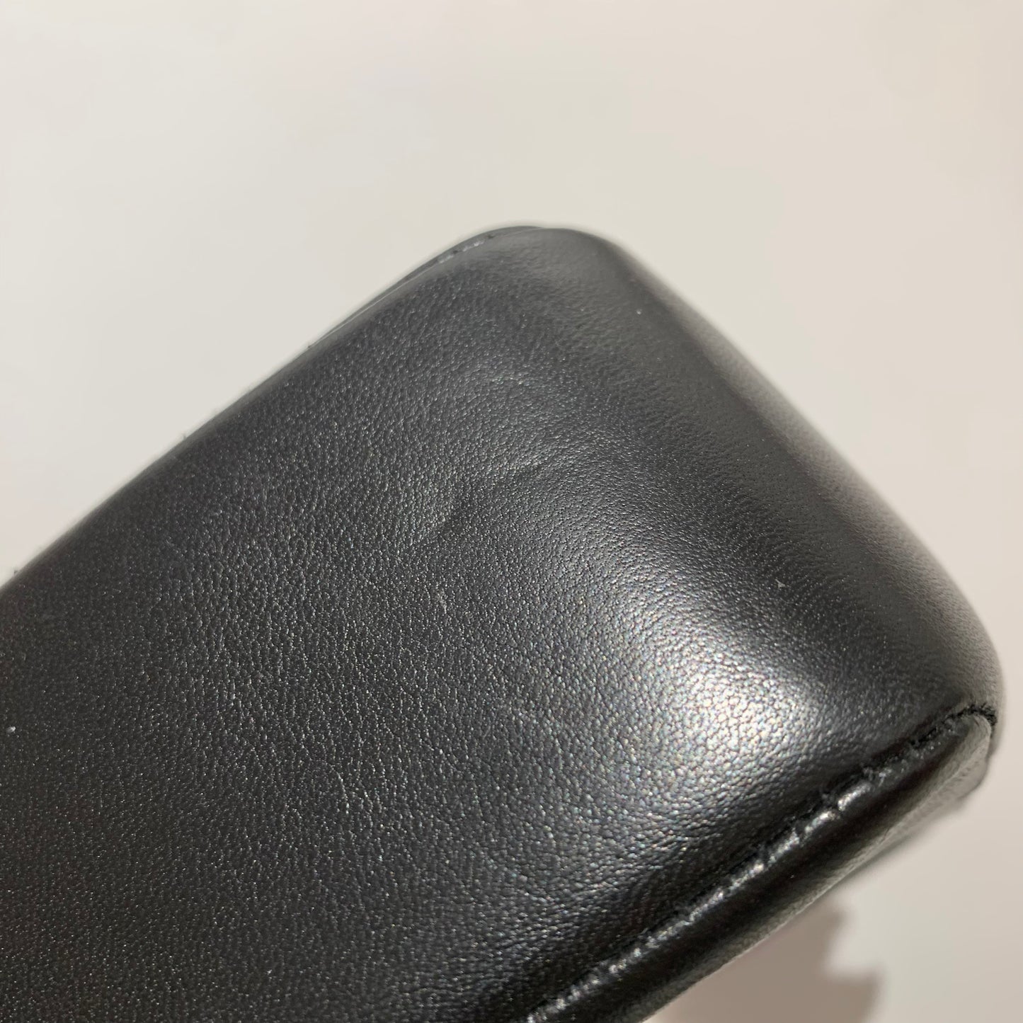 Chanel 1989-1991 Black Lambskin 2way Shoulder Handbag