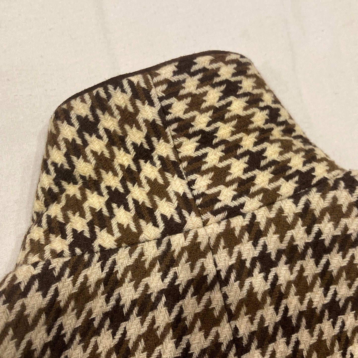 Celine Houndstooth Jacket Brown #40