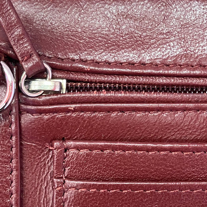 Chanel 2010-2011 Black Patent Leather Icon WOC Shoulder Wallet Bag