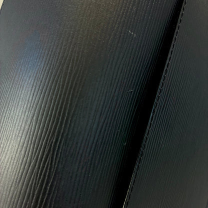 Louis Vuitton 2017 Black Epi Pochette Thames Clutch Bag M42742