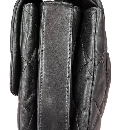 Chanel Black Lambskin Shoulder Bag