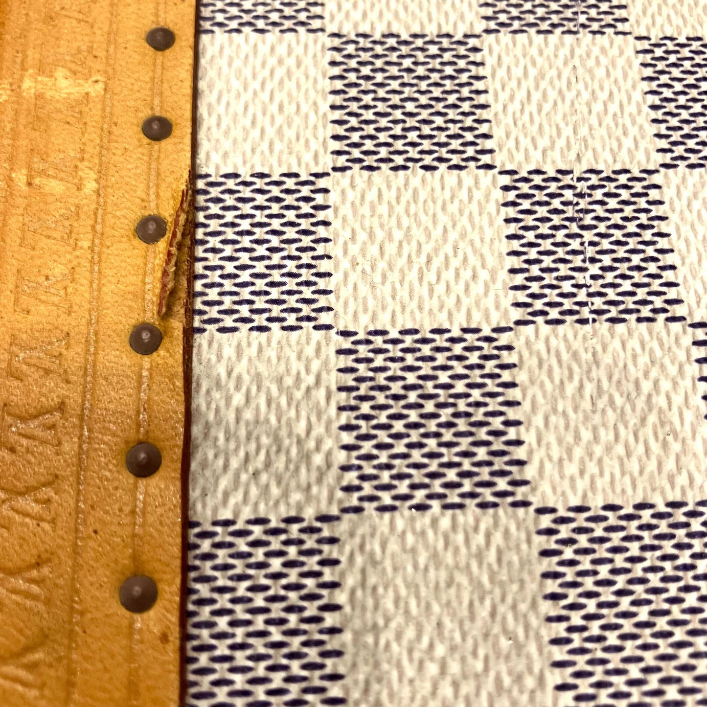 Louis Vuitton Damier Azur Alzer 60 Trunk Hard Case Bag