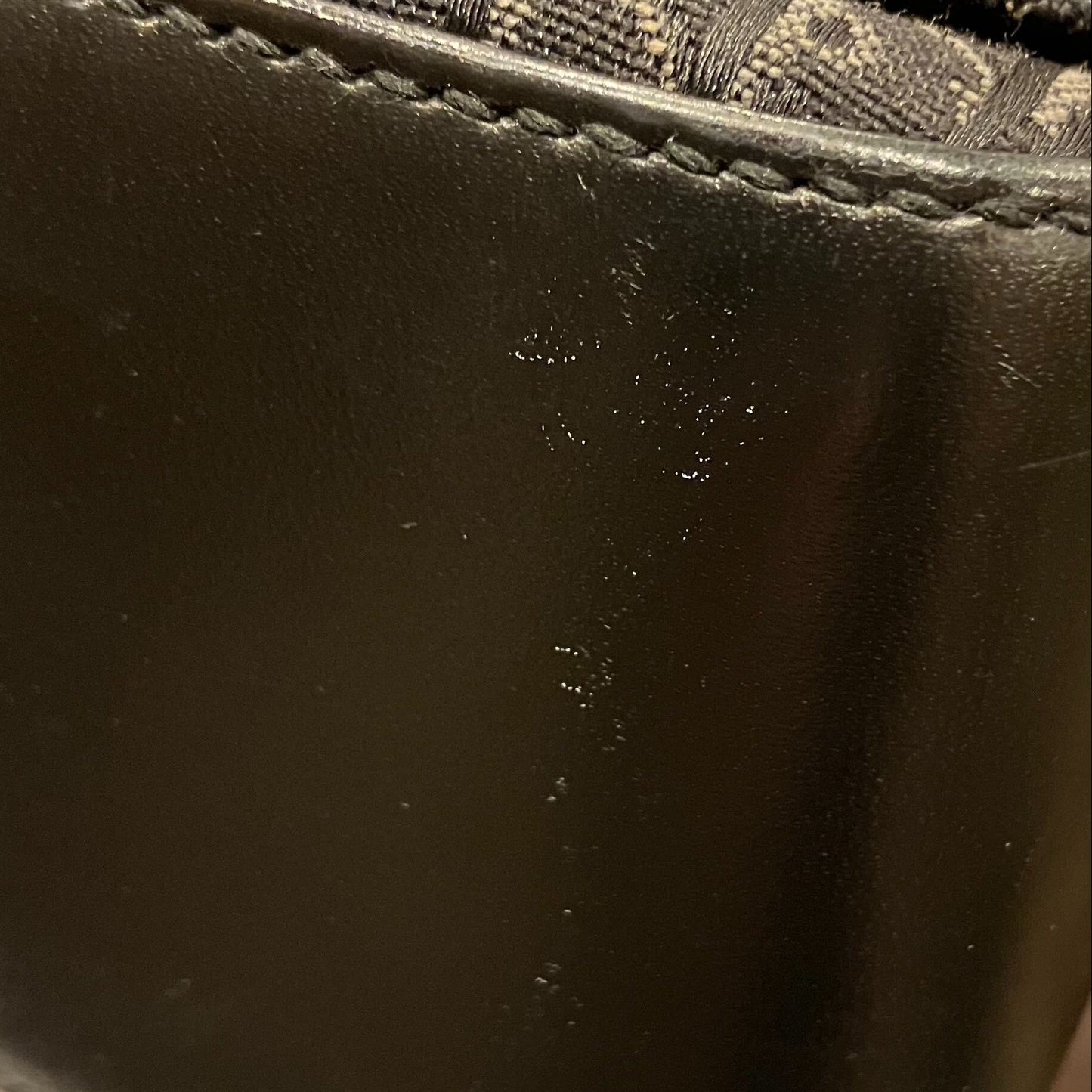 Christian Dior 2004 Black Trotter Street Chic Shoulder Bag