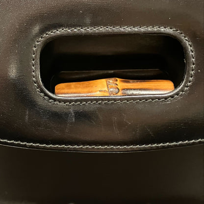 Gucci 1970-1990s Bamboo 2way Shoulder Handbag