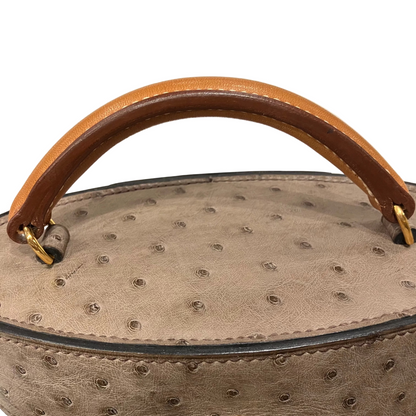 HERMES * 1988 SMAC Black Gulliver Ostrich