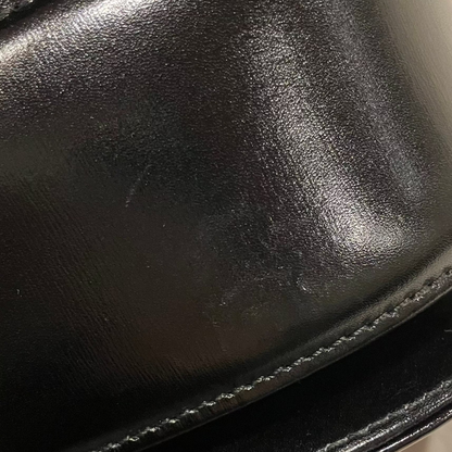 Gucci Black Bamboo 2way Shoulder Handbag