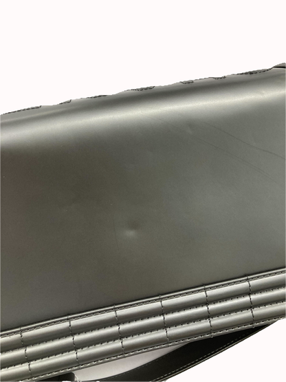Boy Chanel 2012 Gray Patent Leather Medium Shoulder Bag