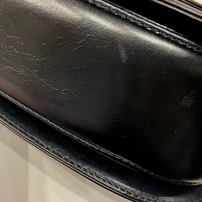 Gucci Black Bamboo 2way Shoulder Handbag