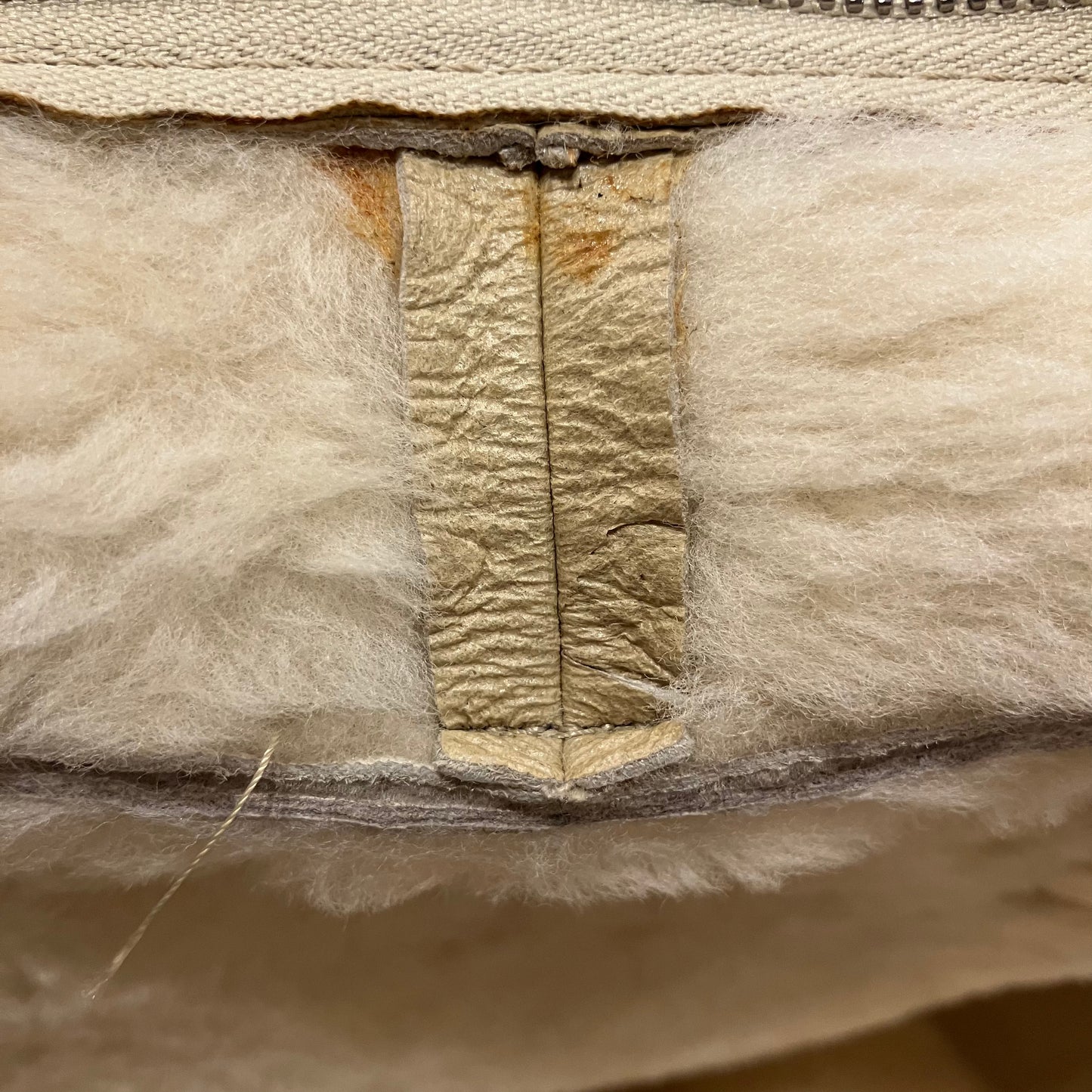 Loewe Beige Mouton Amazona 36 Handbag