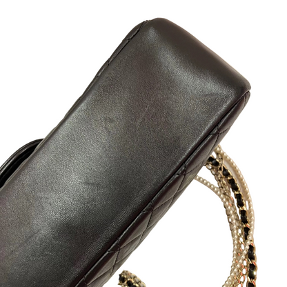 Chanel 2011 Black Lambskin Westminster Shoulder Bag