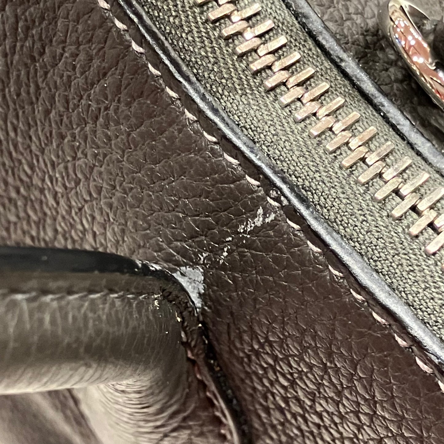 Hermes Graphite Taurillon Clemence Bolide 31 2way Shoulder Handbag