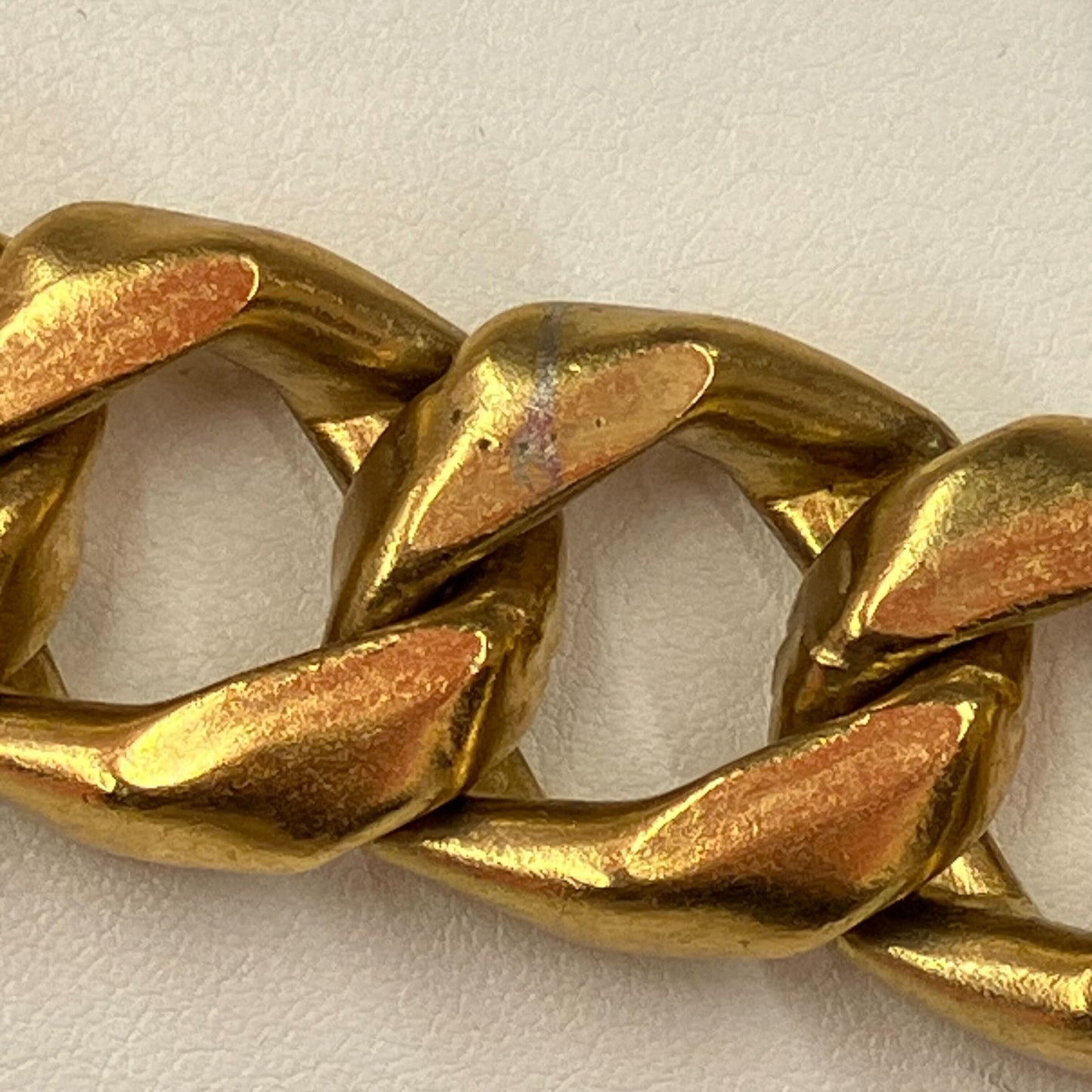 Chanel Chain Belt Gold Rhinestone 95P Small Good