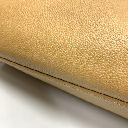 Chanel 2005-2006 Beige Calfskin Executive Cerf Tote Bag