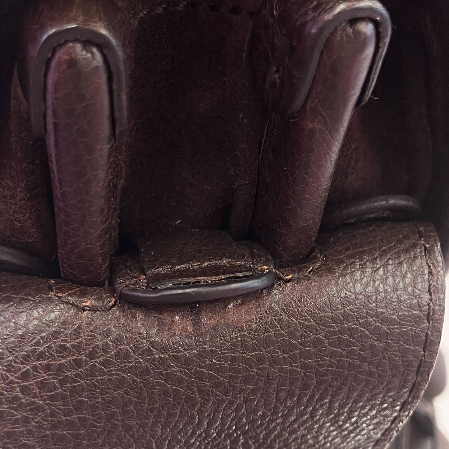 Chanel Brown Calfskin Pony Hair Paris-Dallas Saddle Shoulder Bag