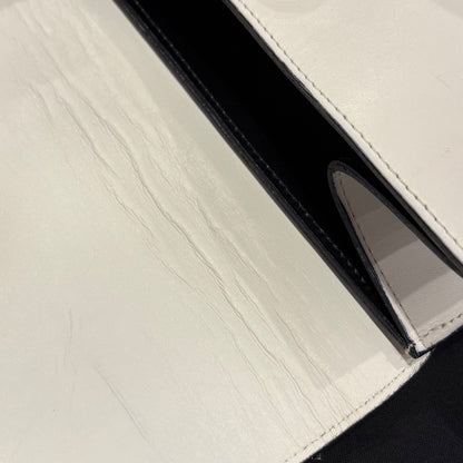 Celine White Leather Handbag