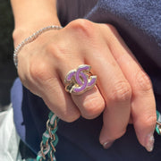 Chanel CC Ring Gold #53 08P