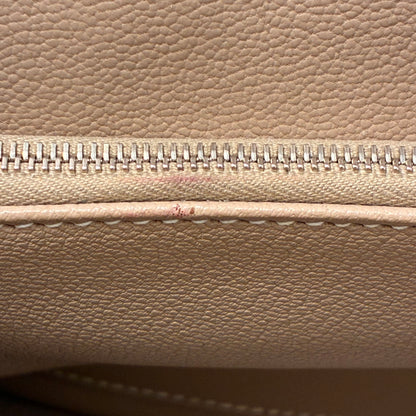 Hermes Argile Taurillon Clemence Jypsiere 31 Shoulder Bag