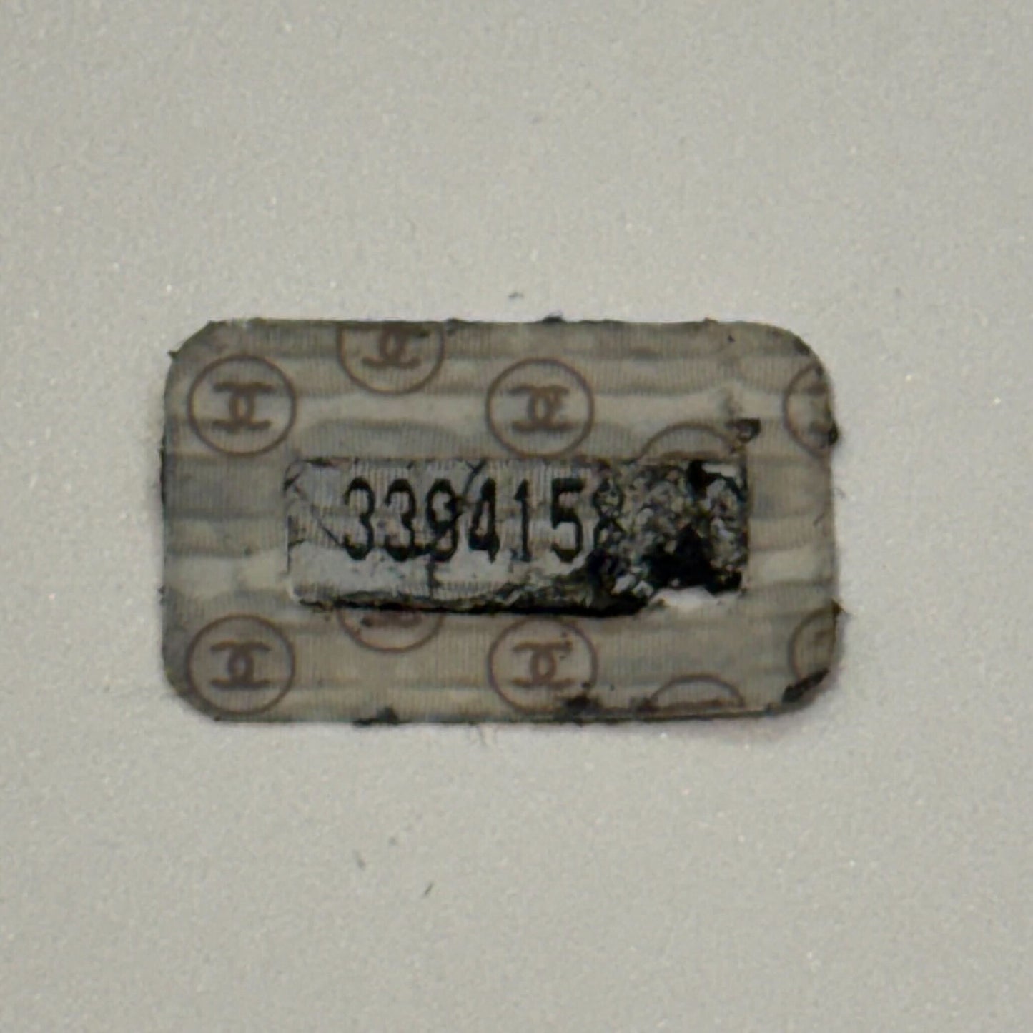 Chanel Black Folding Umbrella & Bag Set Small Good