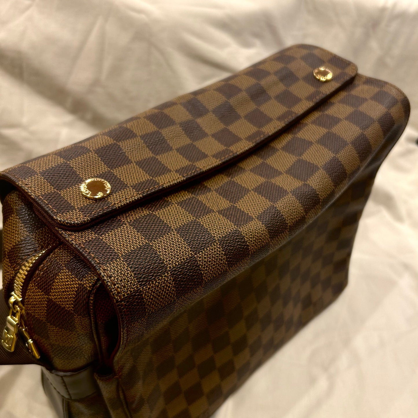 Louis Vuitton 2010 Damier Naviglio Shoulder Bag N45255