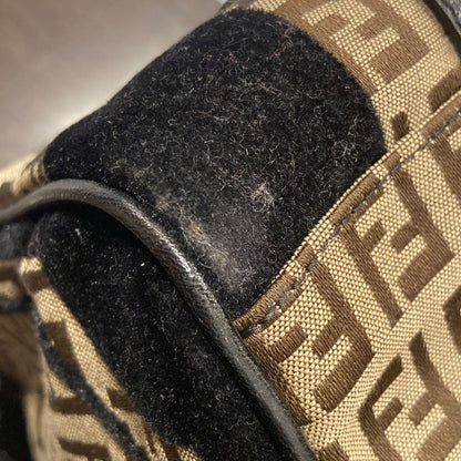 Fendi 2006 Brown Zucchino Handbag