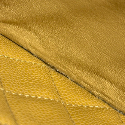 Chanel 2004-2005 Beige Caviar Shoulder Bag