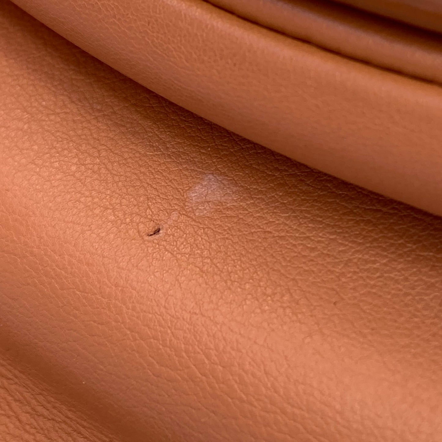Chanel 2018 Brown Calfskin Coco Eyelets Round Flap Shoulder Bag
