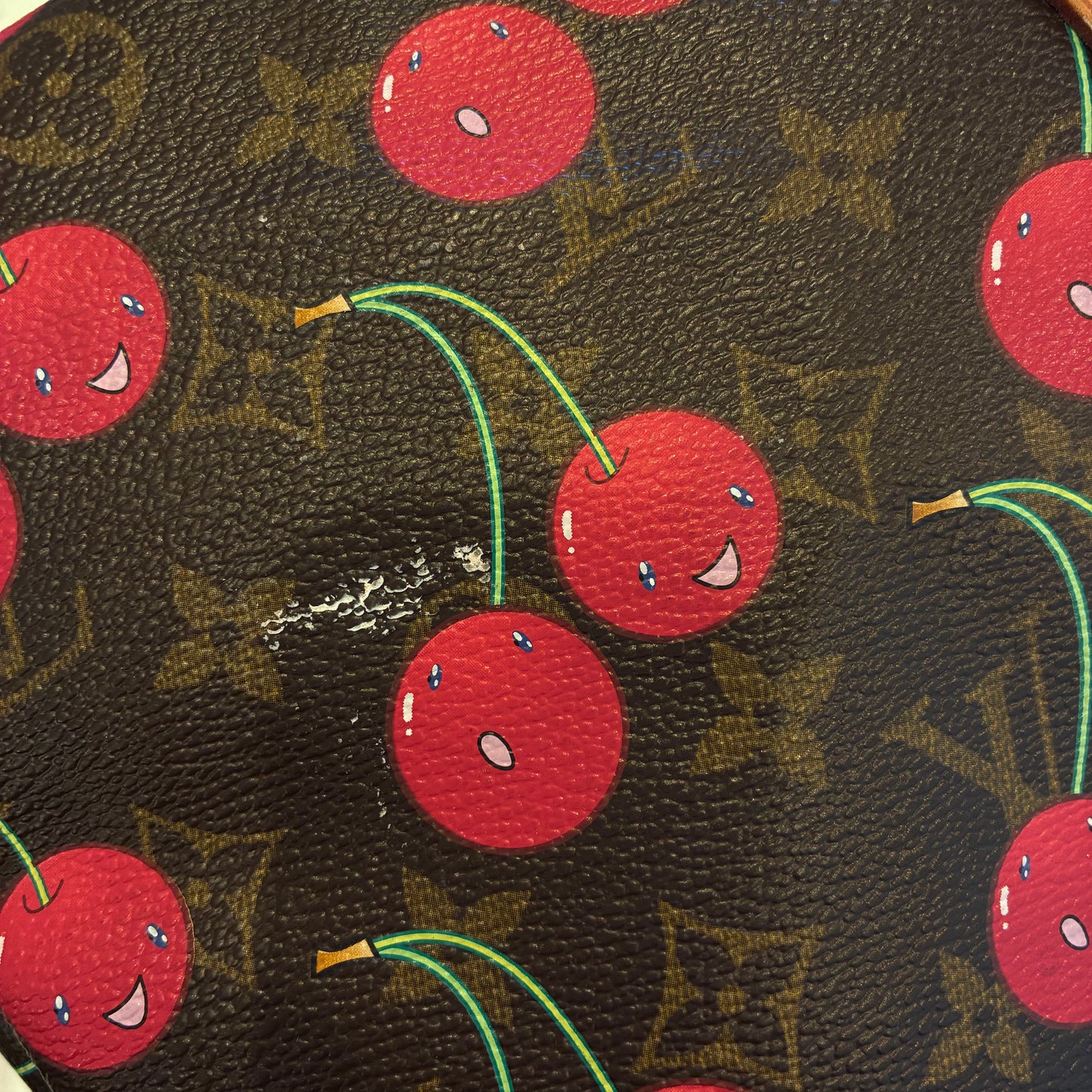 Louis Vuitton 2005 Monogram Cherry Keepall 45 Duffle Handbag M95011