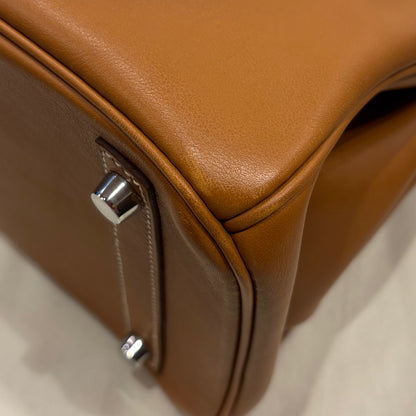 Hermes Gold Swift Birkin 30 Handbag