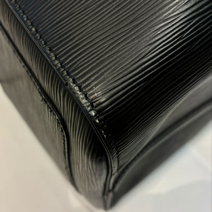 Louis Vuitton 1993 Black Epi Keepall 50 Travel Handbag M42962