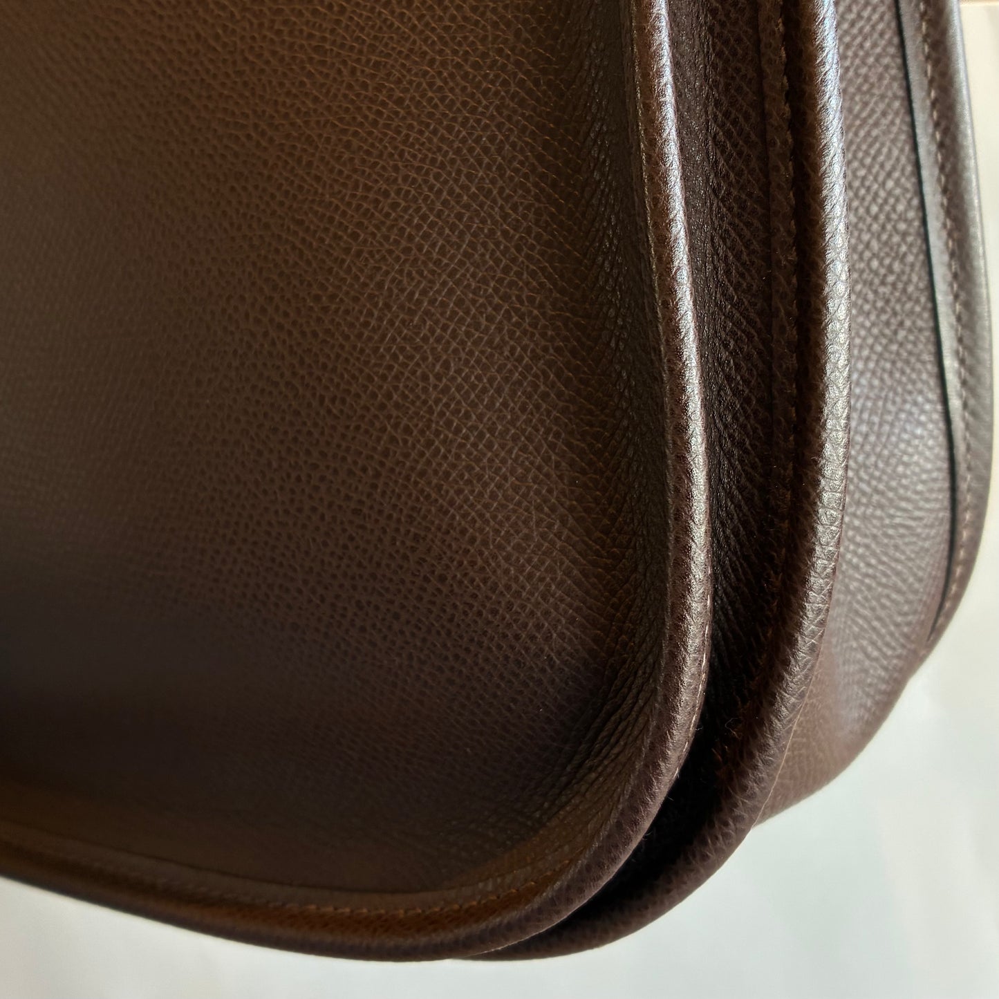 Hermes Havane Epsom Evelyne 2 29 PM Shoulder Bag