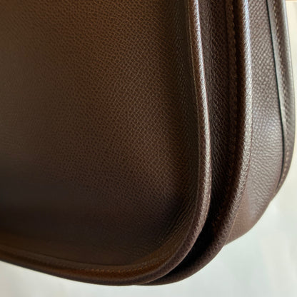 Hermes Havane Epsom Evelyne 2 29 PM Shoulder Bag