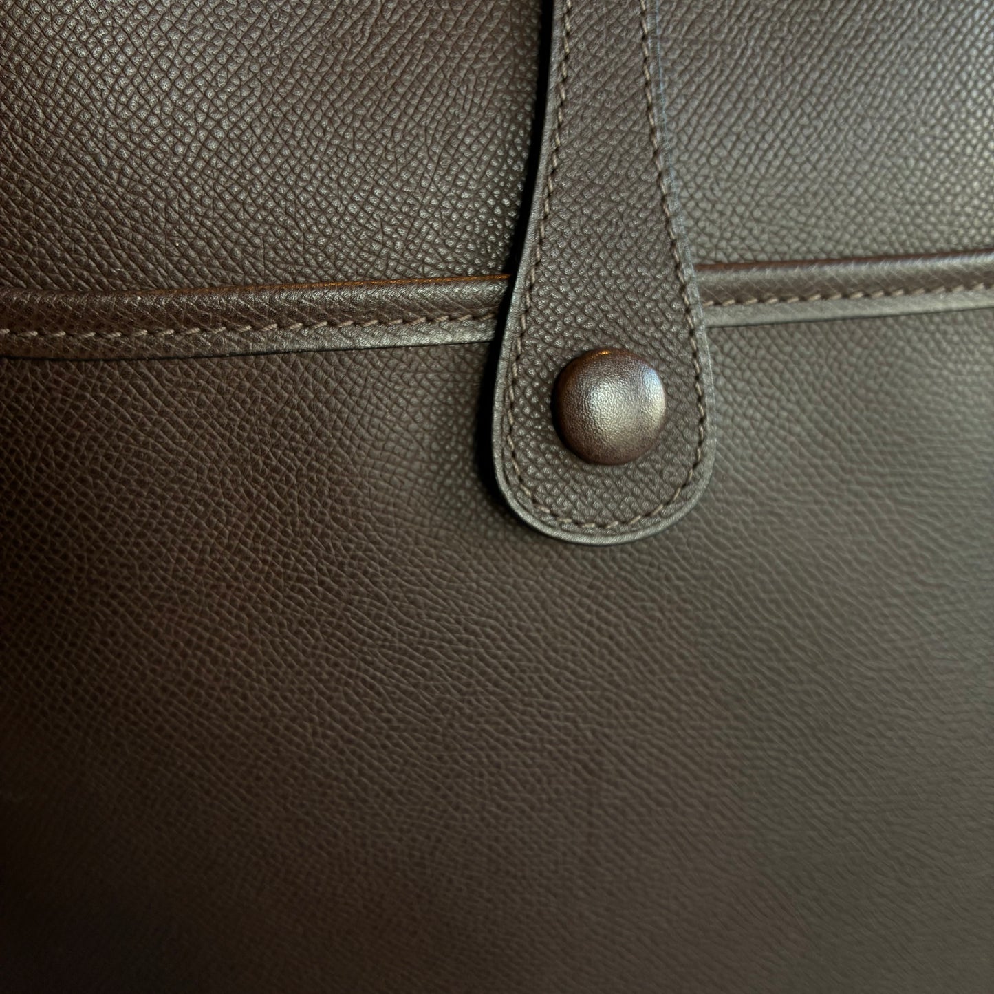 Hermes Havane Epsom Evelyne 2 29 PM Shoulder Bag