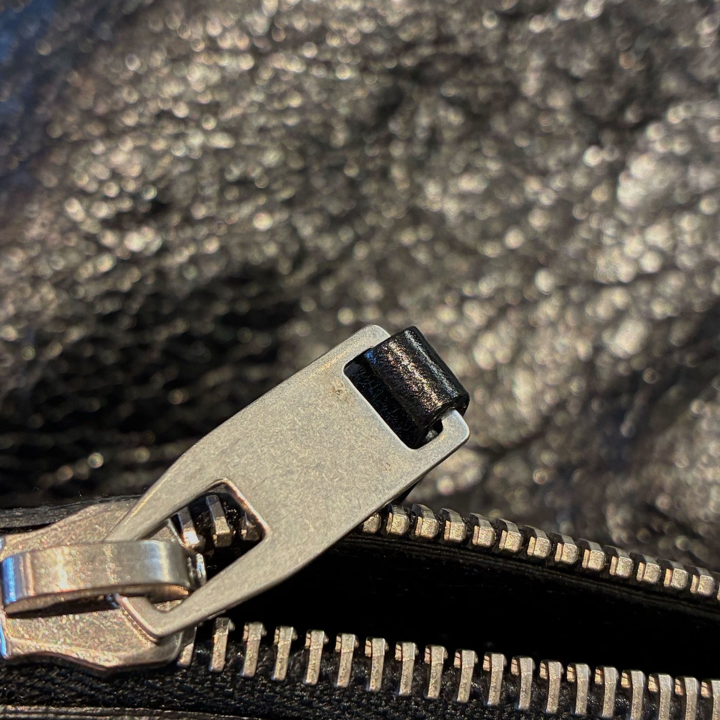 Balenciaga Black Leather Clip M Clutch Bag