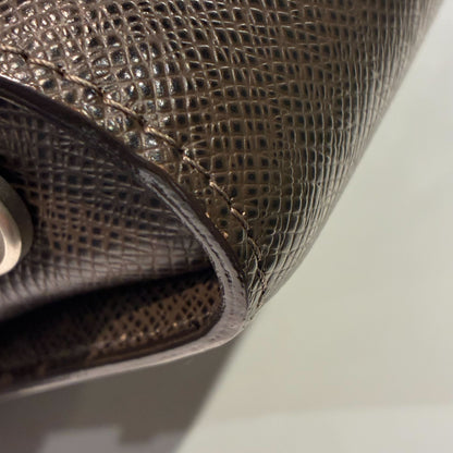 Louis Vuitton 2006 Brown Taiga Baikal Clutch Bag M30188