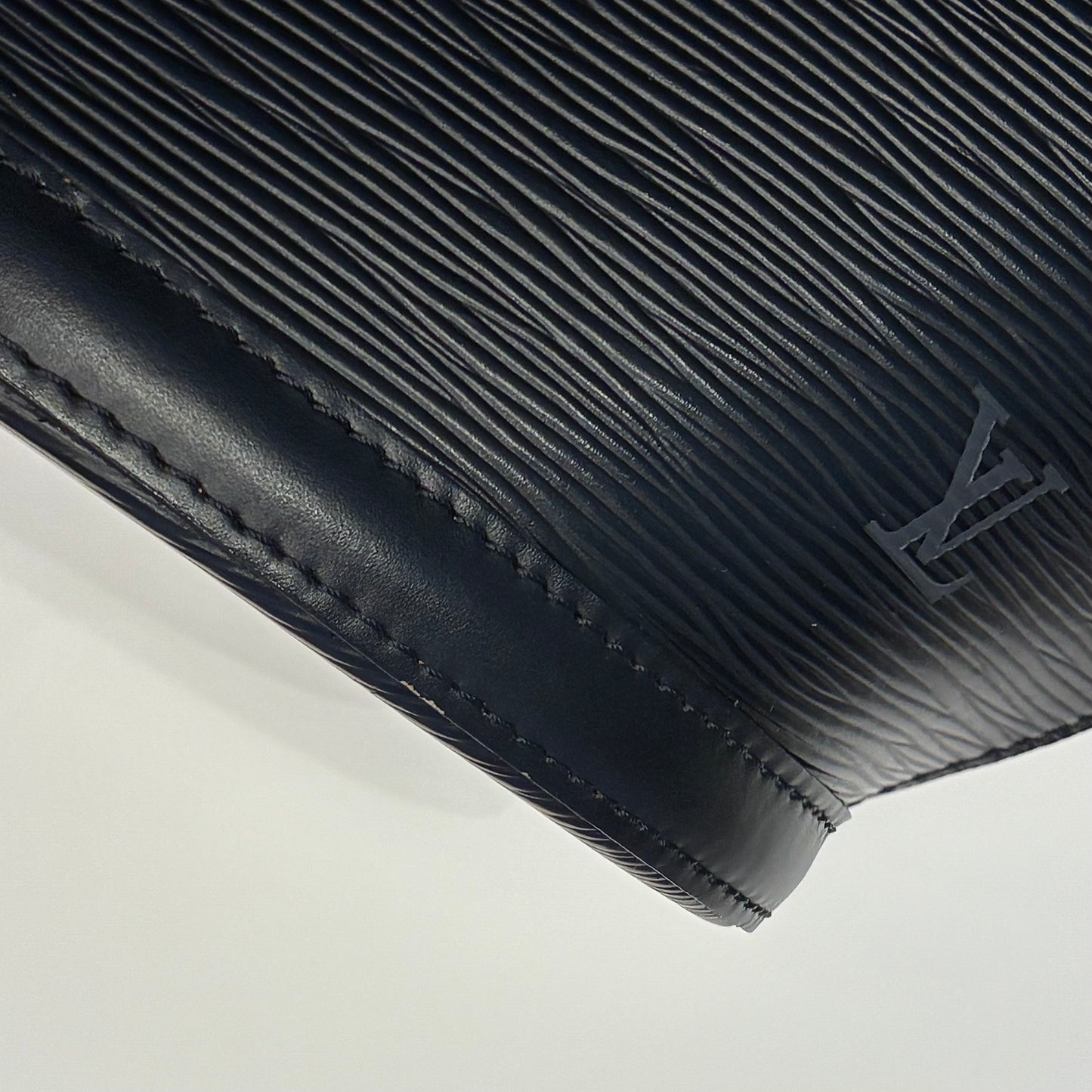 Louis Vuitton Black Epi Saint Jacques Shopping Tote Bag M52262