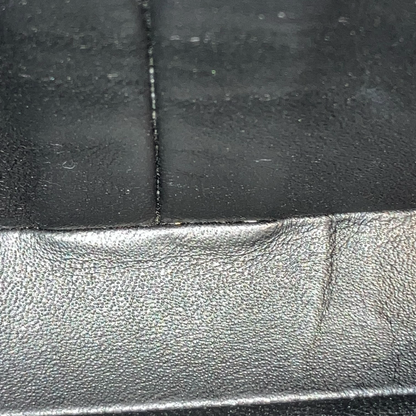 Chanel 2000-2001 Black Canvas COCO East West Choco Bar Shoulder Bag