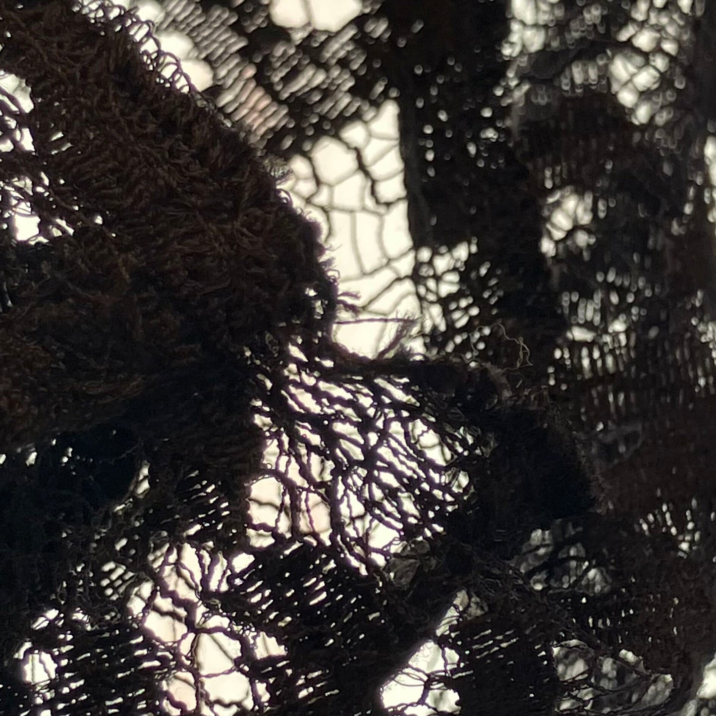 Chanel 1998 Fall logo-lettering lace dress #38