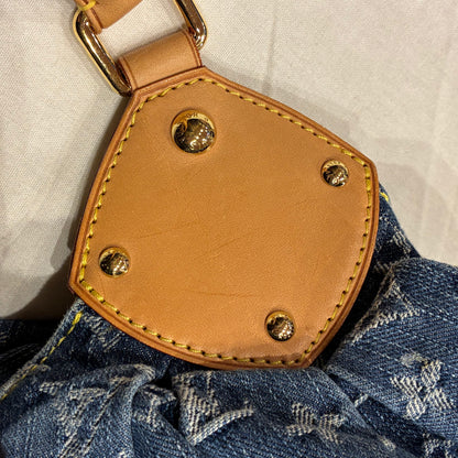 Louis Vuitton Monogram Denim XL Handbag M95515