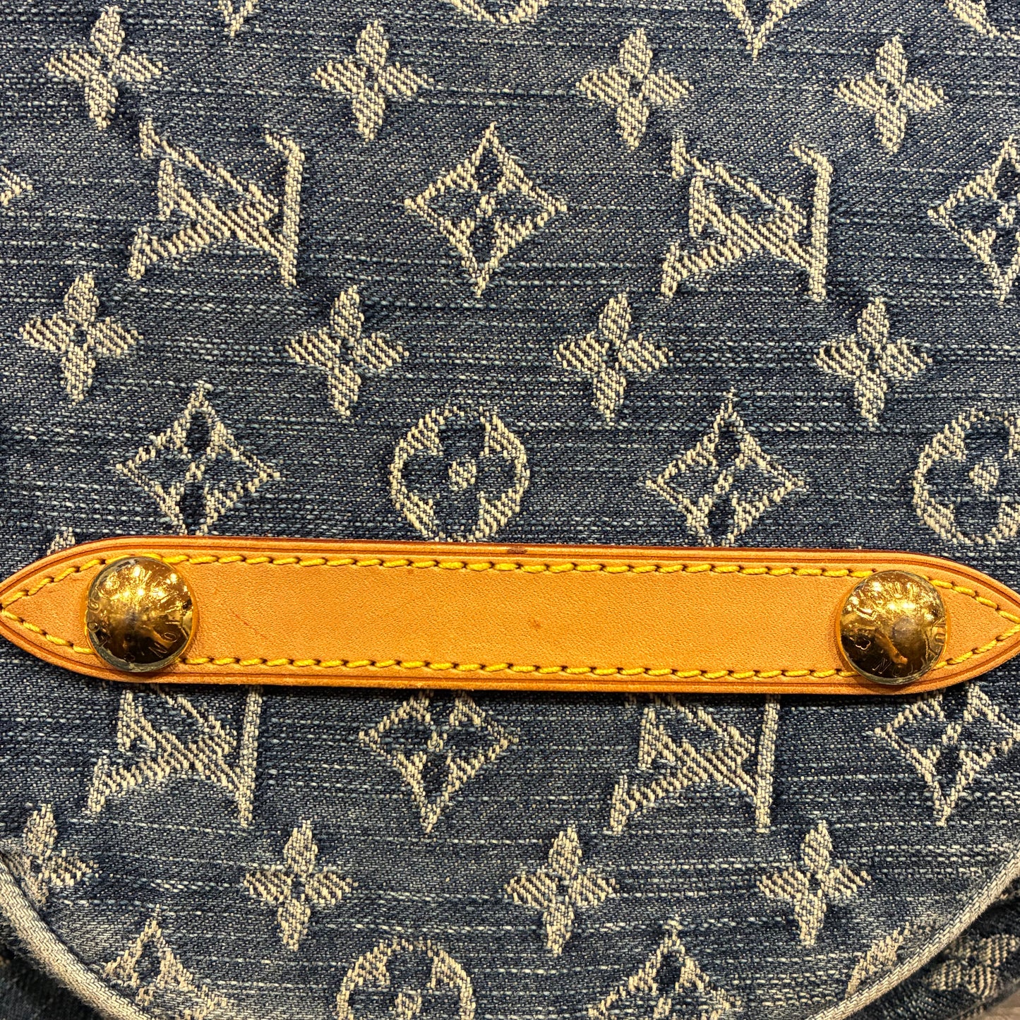 Louis Vuitton Monogram Denim XL Handbag M95515