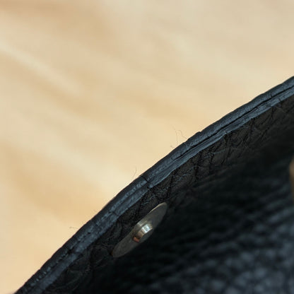 Prada 2003 Calfskin Silver Loop Top Handle Bag